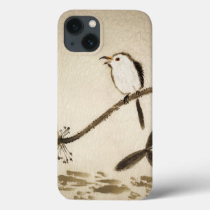 Chinees traditioneel inktschilderij met vogels iPhone 13 hoesje