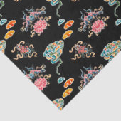 Chinees traditioneel Weefseldocument Tissuepapier (Detail)