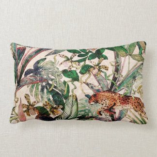 Chinees tropisch Oerwoud Lumbar Pillow Kussen
