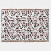 Chinees varkensjaar 2019 Oorspronkelijke tekening  Deken (Voorkant)