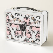 Chinees varkensjaar Zodiac Original Monogram LB (Achterkant)