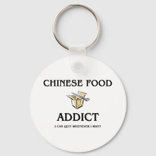 Chinees voedseladvies sleutelhanger