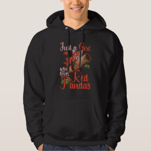 Chinees Wildlife Dier Meisjes Vrouwen Bos Rode Pan Hoodie
