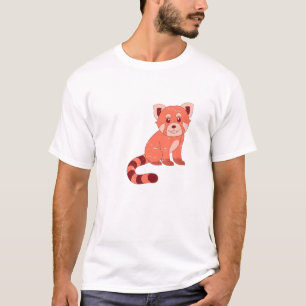 Chinees wildreservaat Chinese rode pand T-shirt