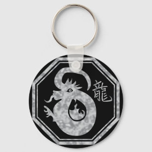 Chinees zodiac Dragon-teken Sleutelhanger