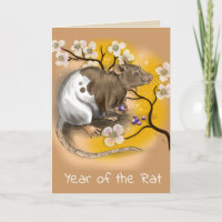 Chinees Zodiac-jaar van de Rat