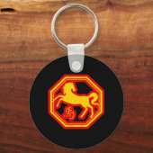 Chinees Zodiac-paard Sleutelhanger (Voorkant)