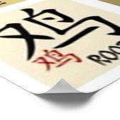 Chinees Zodic Signs Poster (Hoek)