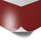 Chinees zodiumteken Rat red Foto Afdruk (Hoek)