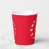 Chinese Animal Zodiac Calendar Papieren Bekers (Rechts)
