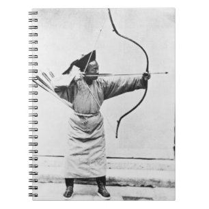 Chinese archer, c.1870 (foto) notitieboek
