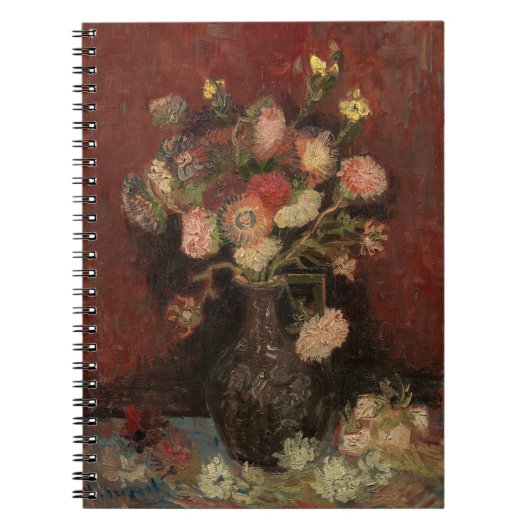 Chinese Asters en Gladiolen | Vincent van Gogh Notitieboek (Voorkant)