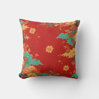 chinese background throw pillow kussen