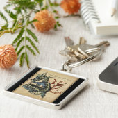 Chinese Blue Dragon Specialized Sleutelhanger (Zijkant)