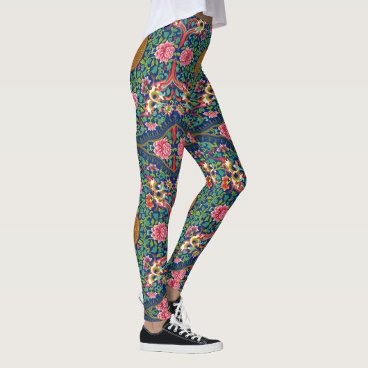 Chinese Botanische Leggings - (Rechts)