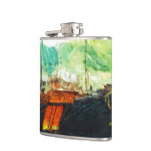 Chinese brok in Hong Kong Harbour Abstract Heupfles (Links)