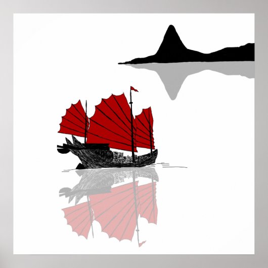 Chinese brokkenschip poster (Voorkant)