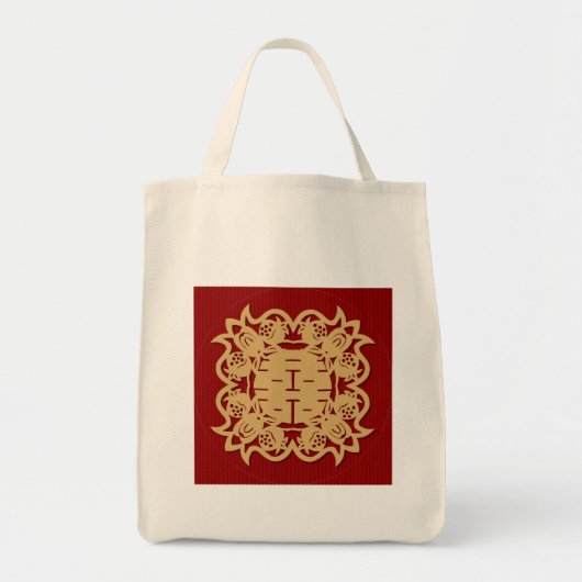 Chinese bruiloft met dubbele vreugde tote bag (Voorkant)
