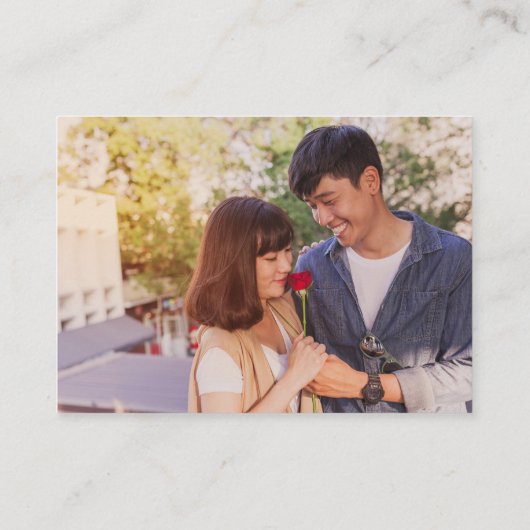 Chinese bruiloft QR Code RSVP Online Informatiekaartje (Achterkant)