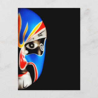 Chinese cadeau | Beijing Opera Mask Briefkaart