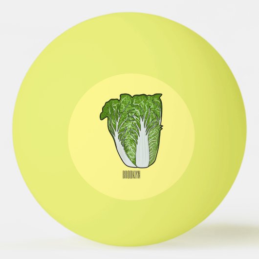 Chinese cartoon pingpongballen (Voorkant)