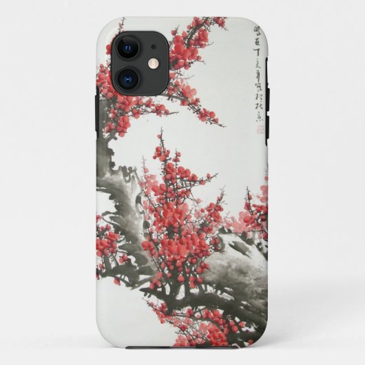 Chinese Cherry Blossom Case-Mate iPhone Case (Achterkant)