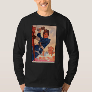 Chinese communistische hulpverlener Mandarin Cute T-shirt
