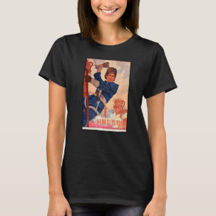 Chinese communistische hulpverlener Mandarin Cute T-shirt