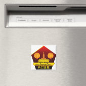 Chinese Communistische Partij Logo Fridge Magnet Magneet (Insitu (Vaatwasser))