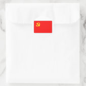 Chinese communistische partij ronde sticker (Tas)