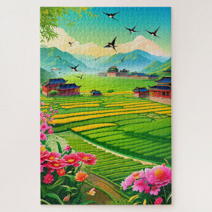 Chinese countryside legpuzzel