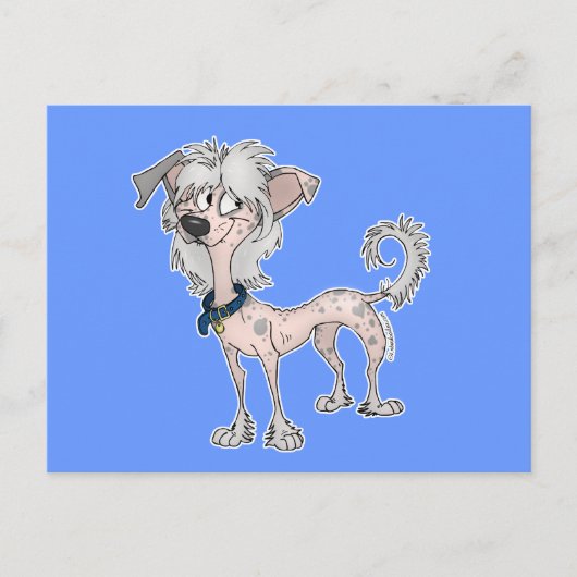 Chinese Crested Briefkaart (Voorkant)
