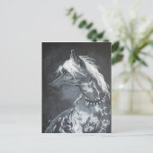 Chinese Crested Briefkaart (Staand voorkant)