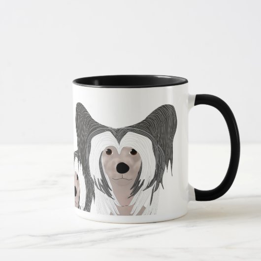 Chinese Crested Dog Mok (Rechts)