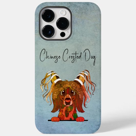 Chinese Crested Dog Ugly Face Case-Mate iPhone Case (Achterkant)