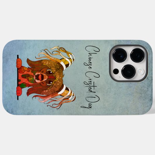 Chinese Crested Dog Ugly Face Case-Mate iPhone Case (Achterkant (horizontaal))