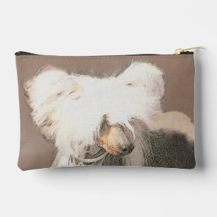 Chinese Crested Hairless Schilderij Originele Hond Etui