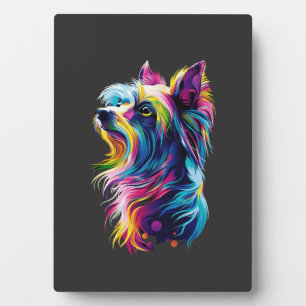 Chinese Crested hond Fotoplaat