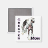 Chinese Crested Maman 4 - Magnet (Recto/Verso)