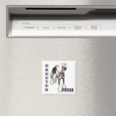 Chinese Crested Maman 4 - Magnet (In Situ (Lave-vaisselle))