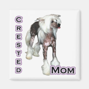Chinese Crested Maman 4 - Magnet
