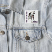 Chinese Crested Mom 4 - Button (In situ)
