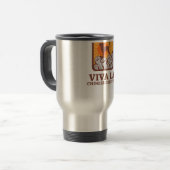 Chinese Crested Reisbeker (Voorkant links)