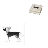 Chinese Crested Rubber Stamp Rubberstempel (Gestempeld)