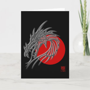 Chinese Dierenriem - Dragon Gift Feestdagen Kaart