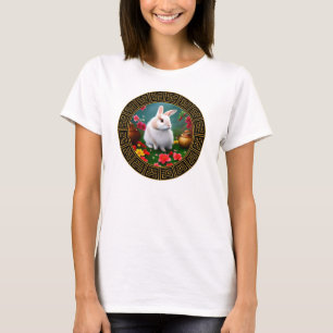 Chinese Dierenriem Jaar Van De Konijnen Vrouwen T- T-shirt