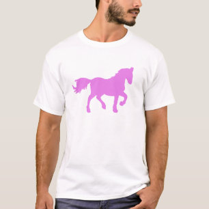 Chinese Dierenriem Roze Paard Symbool – Paard Teke T-shirt
