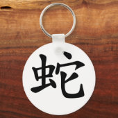 Chinese dierentuin - slang sleutelhanger (Voorkant)