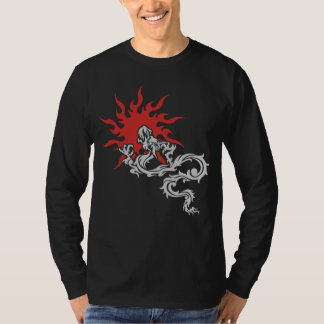 Chinese dierentuin - Vuurdraak Donkere T-shirt
