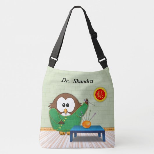 Chinese dokter Owl - Crossbody Tas (Voorkant)